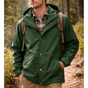 VTG 90s Cabelas Men Goprcore Gore-Tex Mountain Parka Hooded Jacket Sz XL Utility